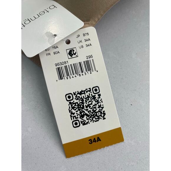 b.tempt'd by Wacoal Women's Future Foundation T-Shirt Bra Nude Size 34A 953281 - Picture 5 of 7